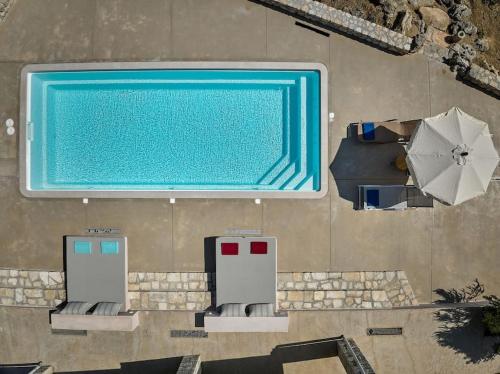 Swimming pool, Villa Kanaki in Thrapsano