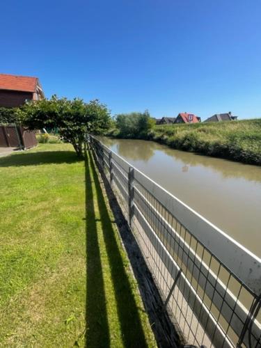 Ferien Haus Im Alten-Land Die Lühe vor der Tür