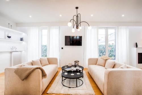 Le Kennedy - Sublime 3 bedrooms Duplex in Trouville - Location saisonnière - Trouville-sur-Mer