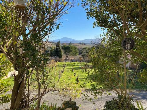 La vue sur le Mont Ventoux, appartement & parking - Location saisonnière - Cairanne