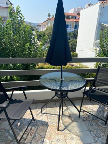 شرفة/ تراس, Passatempo Apartment Ireon in Ireo