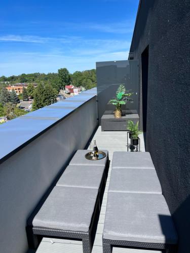 ระเบียง/ชานเรือน, Apartament Fredry 2 PREMIUM KLIMA in โอโกรดี