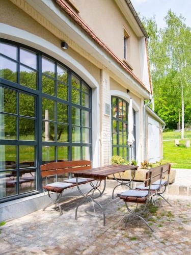Atelier 29: Ferienwohnung am Fuße des Valtenberges in Schmolln-Putzkau