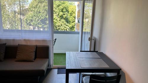 Vendégszoba, Happy Studio terrace in Schiltigheim