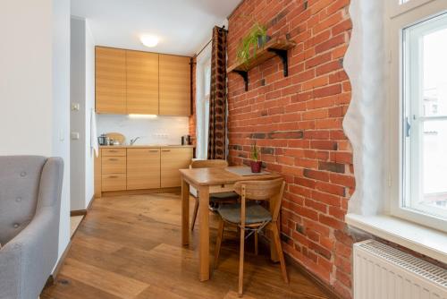 Kitchen, Ruutli Apartments in Tartu Old Town in Tartu