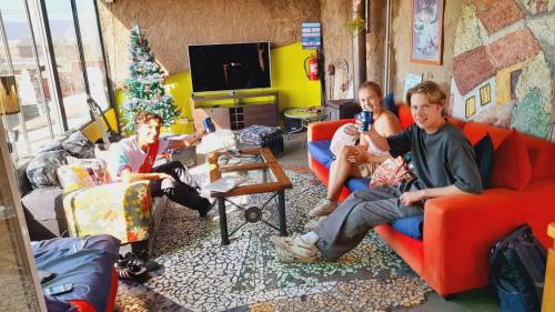 Ruang bersama/area TV, Aji Verde Hostel in La Serena