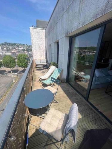 Appartement Rouen terrasse + parking