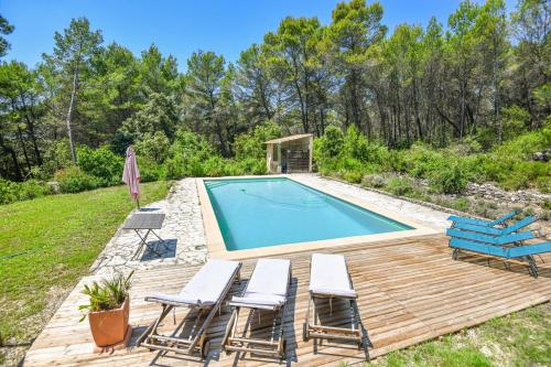 Grande Villa avec piscine proche Aix et Luberon - Location, gîte - Venelles