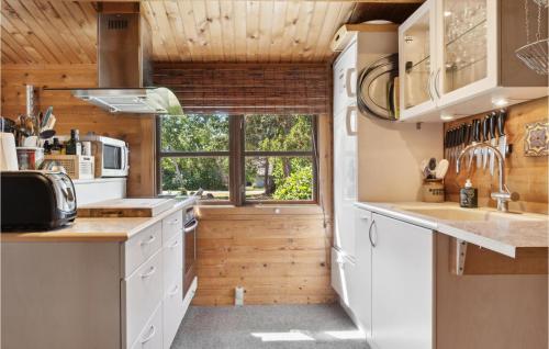 Kitchen, Holiday Home Skovlystvej Væggerløse Denm in Vaeggerlose