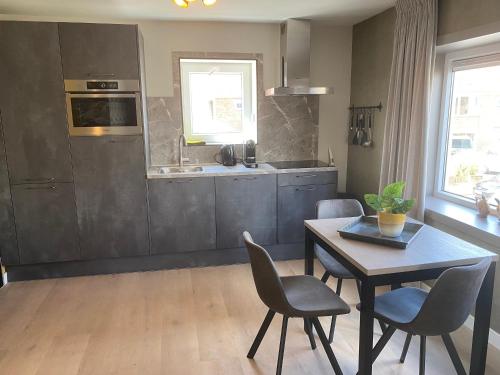 Kitchen, Glucklich am Meer Meerblick mit Wellnesszugang in Egmond aan Zee