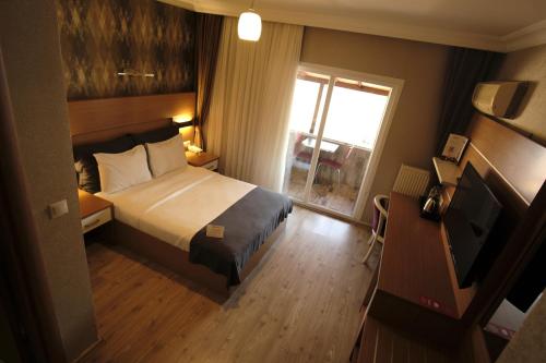 1 double bed