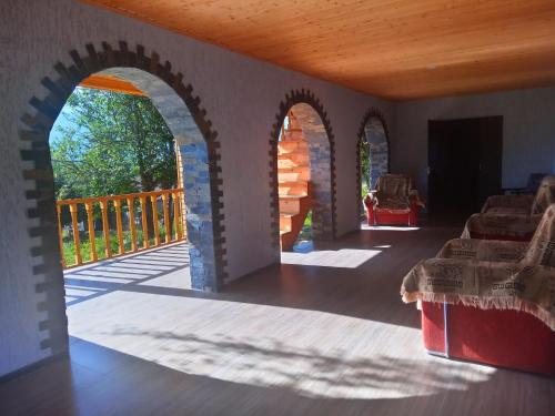 Viesnīcas āriene, Hotel Kepney in Omalo