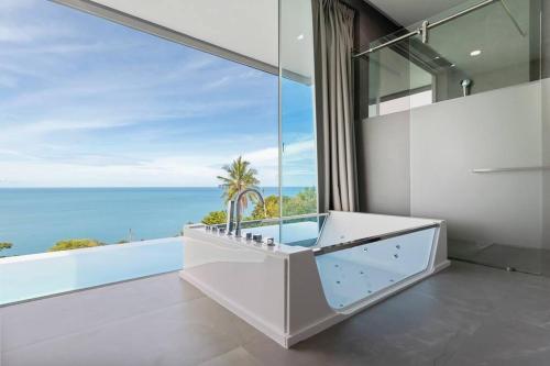 Villa Moonstar - Luxury with Breathtaking Sea Views - 화장실