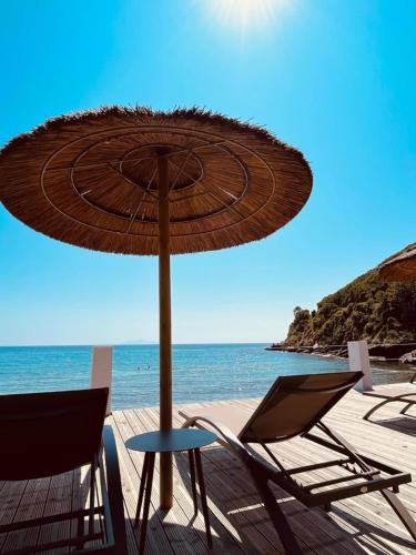 沙灘, Domaine U Pozzu in 西斯科