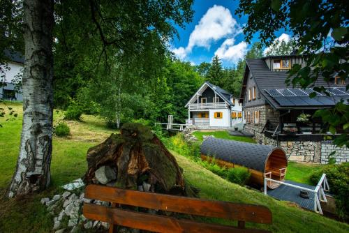 Dom Stary Młyn nad strumieniem z możliwością dostępu do sauny, gorącej beczki, basenem, Шклярска-Поремба (фото 5)
