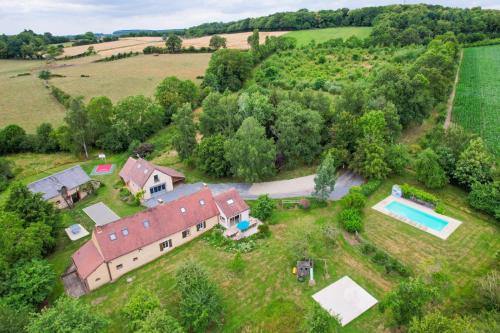 Crazy Villa Les Terres Douces 28 - Heated pool - Basket - 2h Paris - 31p