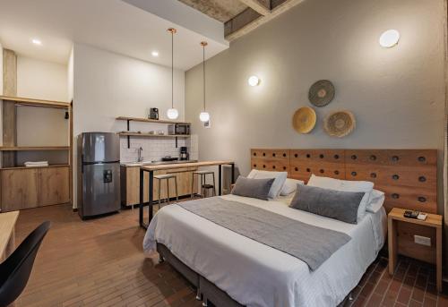 1 double bed