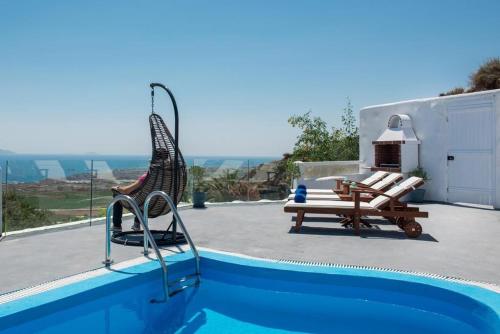 Dream Villa Santorini - Dream Villa Dyo - Stunning SeaViews - Private Pool - Vourvoulos