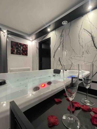 Suite avec Jacuzzi privé 20min de Paris