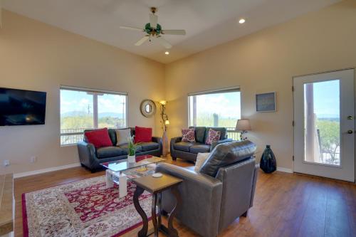 Updated Tucson Home with Panoramic Mtn Views and Pool! - image 3