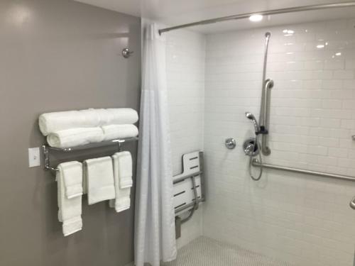 King Room with Mobility/Hearing Access and Roll-In Shower, Non-Smoking
