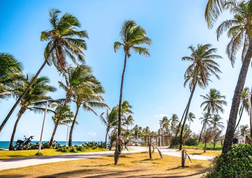 Duplex na beira da praia, de frente pro mar