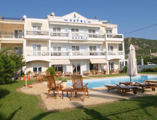  Kavala Beach Hotel apartments, Nea Iraklitsa bei Foleá