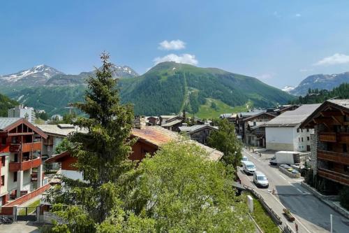 Apt with balcony and beautiful view in Val-d'Isère