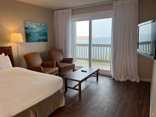 Erkély/terasz, Hotel La Cote Surprise in Percé (Québec)