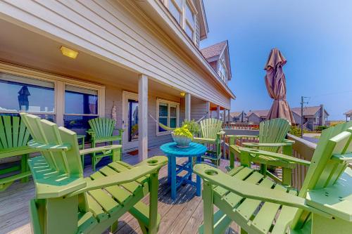 Compass Rose in Topsail Beach, USA