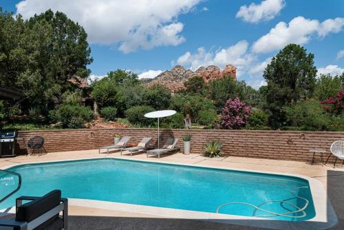 Jacuzzi, Walk to Trails, Stunning Views, Mid-Century Modern,Pool, Sedona (Foto 2)