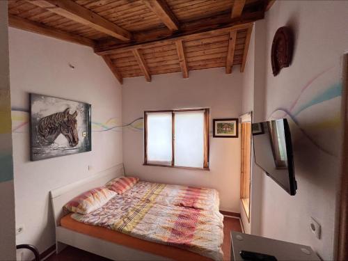 1 double bed
