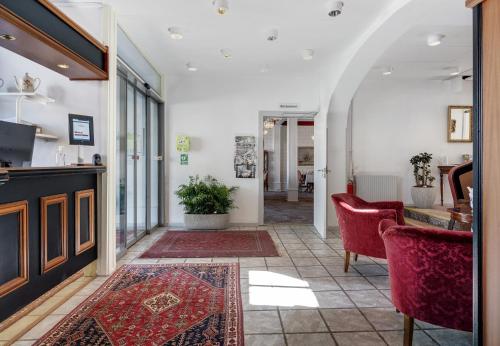 ล็อบบี้, Hotel Postgaarden in เฟรเดอริเซีย