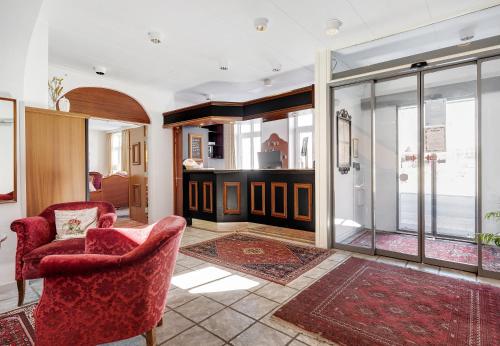 ล็อบบี้, Hotel Postgaarden in เฟรเดอริเซีย