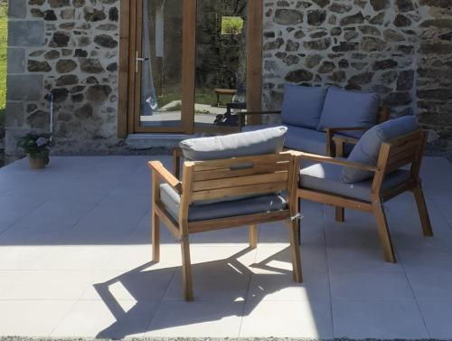 Balkons/terase, La Vieille Maison aux Canards in Neuvic-Entier