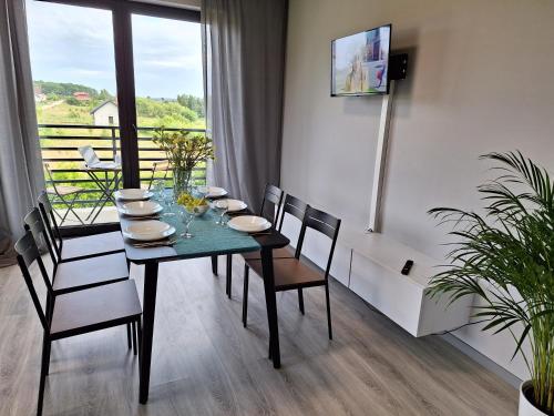 Dārzs, Apartamenty SAUNA BANIA in Mieroszyno