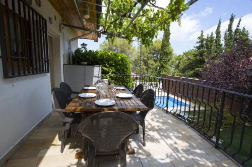 Erkély/terasz, Catalunya Casas Private paradise - hop, skipjump to Barcelona! in Corbera de Llobregat