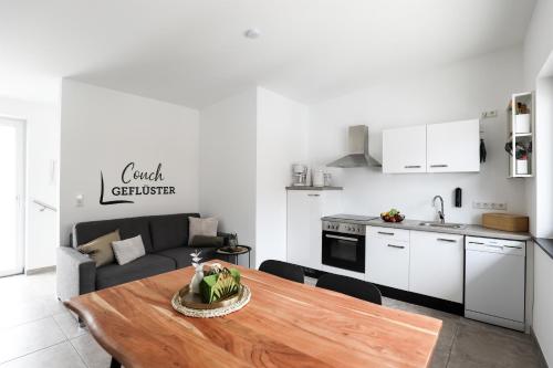 Køkken, Alpen Apartment mit Dachterrasse & Parkplatz in Kundl