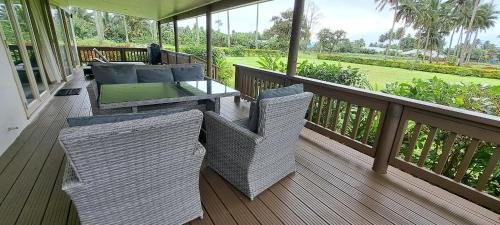 Kilátás, Serene Holiday Home in Matavera