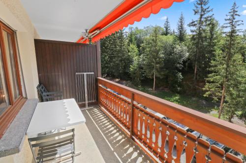 Kilátás, Studio paisible et chaleureux in Crans Montana