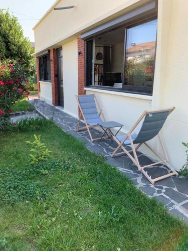 Studio Chic & Garden - Parking - Wifi - TV in Croix-Daurade