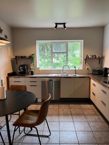 Kitchen, Jokla Guesthouse in Egilsstadir