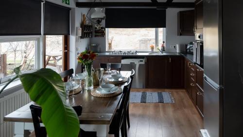 Konyha, Kamburinn Cottage in Hveragerdhi