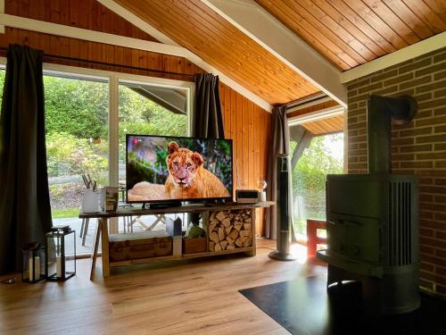 Зручності, Ferienhaus Kleine Auszeit in der Natur mit Kamin, Yogamatten, schöne Küche (Ferienhaus Kleine Auszeit in der Natur mit Kamin, Yogamatten, schone Kuche) in Extertal