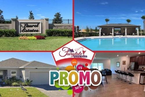 Holiday - 4 Bedrooms Sleeps 9 Close to Disney