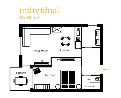 individual Apartment