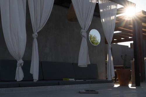 Balcony/terrace, Casa Michaus Valle de Guadalupe in El Porvenir