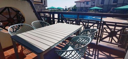 Balcony/terrace, Dream Villa in Imperial Heights Villas in Kosharitsa