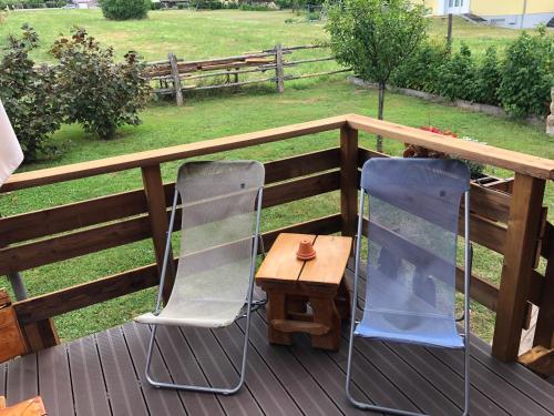 Balkon/teras, Chalet Colline et Lou in Rouffach