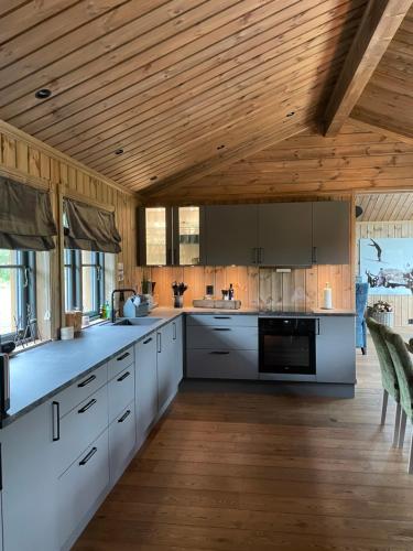 keuken, Hjemmekoselig hytte på Rauland (Hjemmekoselig hytte pa Rauland) in Rauland